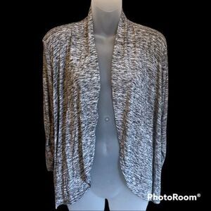 Apt. 9 Heathered Gray Light Weight Cardigan Size XS